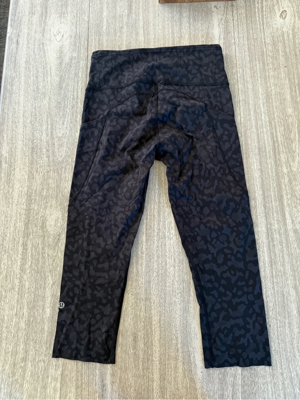 lululemon athletica Black Outdoor Camo High-Rise Leggings